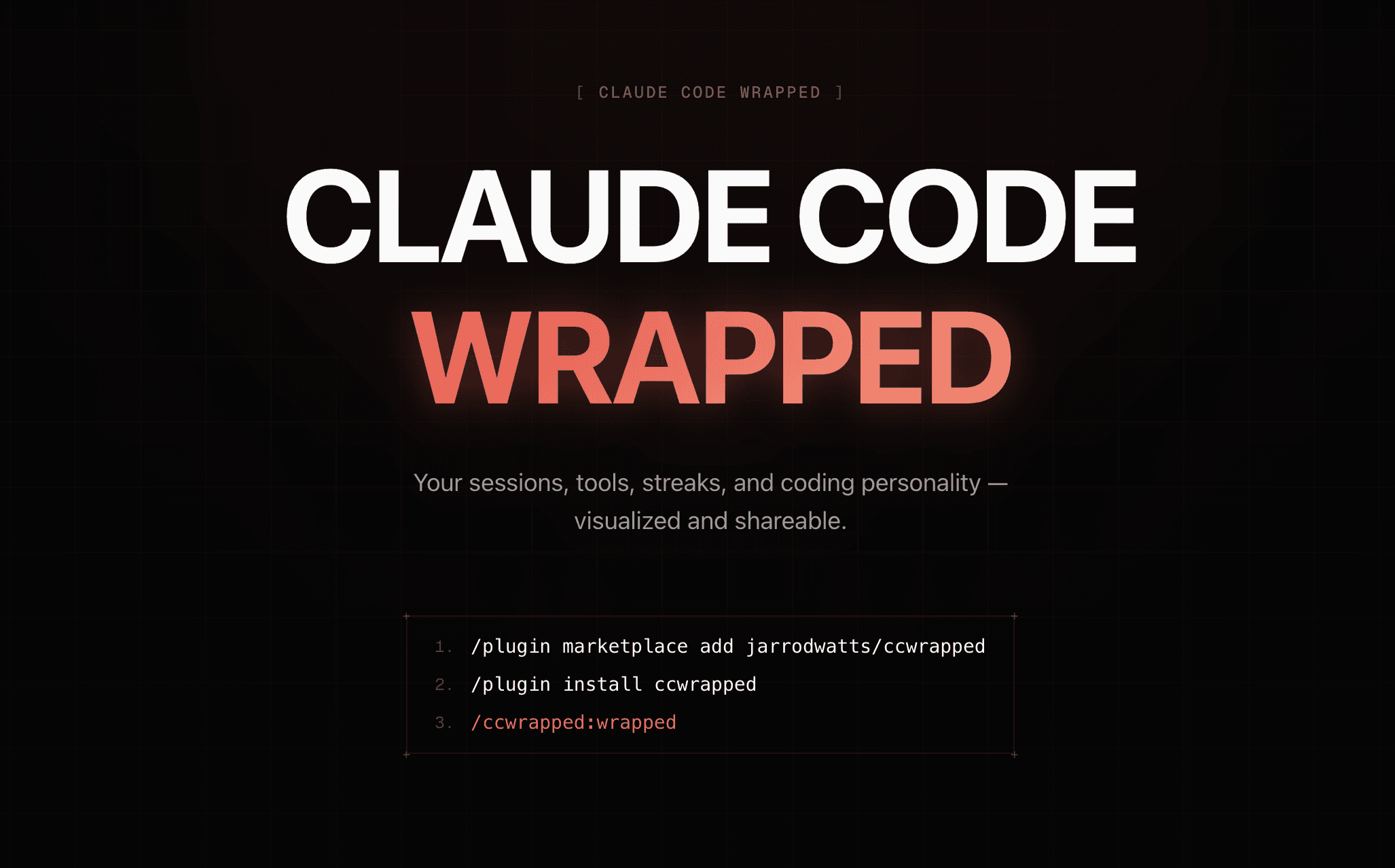 Claude Code Wrapped