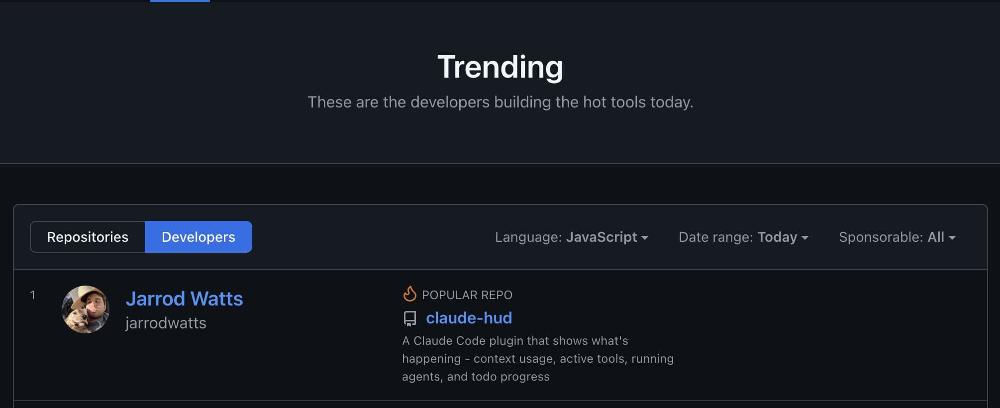 #1 Trending on GitHub